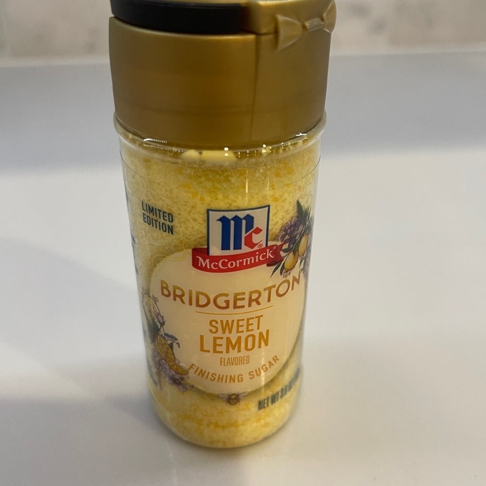 McCormick Bridgerton Sweet Lemon Finishing Sugar